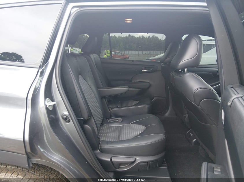 2023 Toyota Highlander VIN 5TDKDRBH8PS509443 IAAI salvage auction — FRONT END, Salvage (Tennessee), sold $16,100 on 2026-07-29 (photo 8)