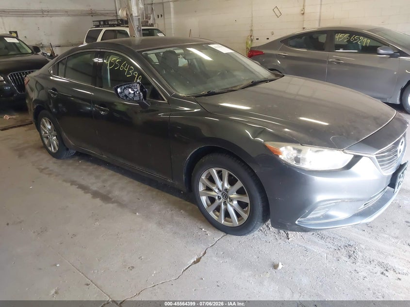 2016 Mazda 6 VIN JM1GJ1U54G1438774 IAAI salvage auction — NORMAL WEAR, Salvage Title, sold $275 on 2026-07-22 (photo 1)