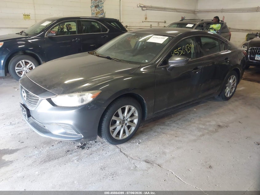 2016 Mazda 6 VIN JM1GJ1U54G1438774 IAAI salvage auction — NORMAL WEAR, Salvage Title, sold $275 on 2026-07-22 (photo 2)