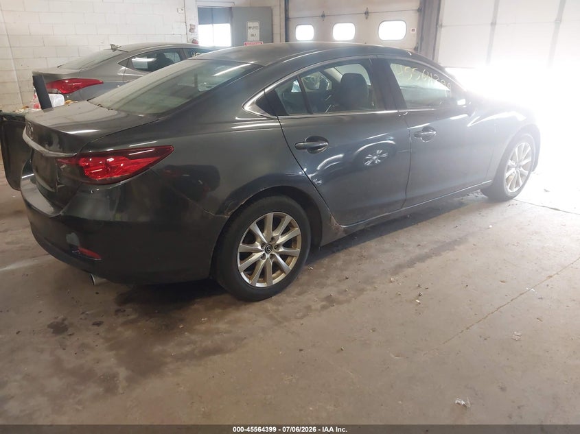 2016 Mazda 6 VIN JM1GJ1U54G1438774 IAAI salvage auction — NORMAL WEAR, Salvage Title, sold $275 on 2026-07-22 (photo 4)