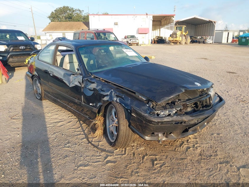 1999 BMW M3 VIN WBSBG9336XEY82893 IAAI salvage auction — FRONT & REAR, Rebuildable (Florida), sold $2,550 on 2026-08-01 (photo 1)