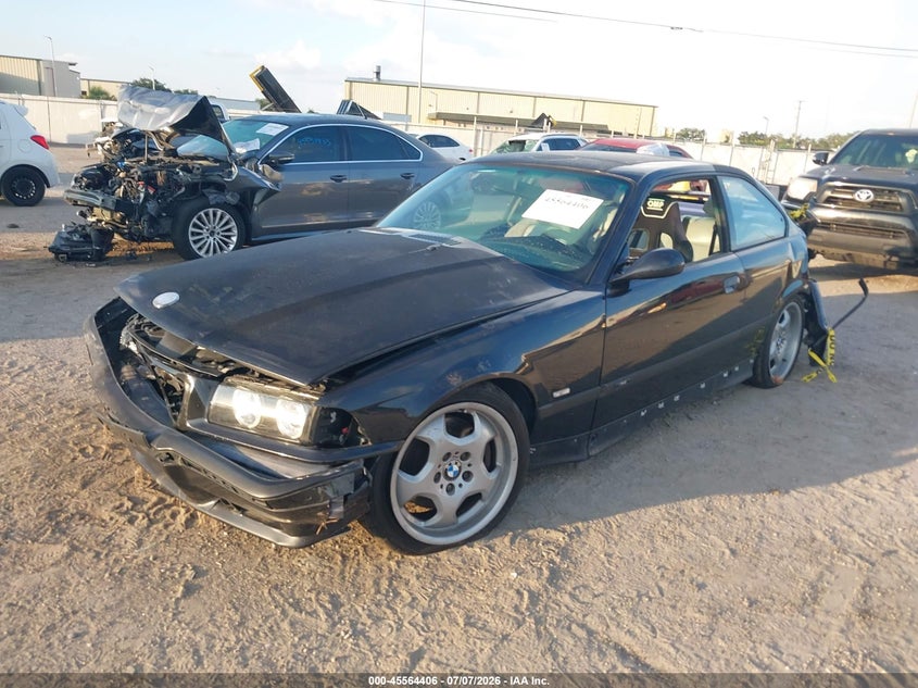 1999 BMW M3 VIN WBSBG9336XEY82893 IAAI salvage auction — FRONT & REAR, Rebuildable (Florida), sold $2,550 on 2026-08-01 (photo 2)