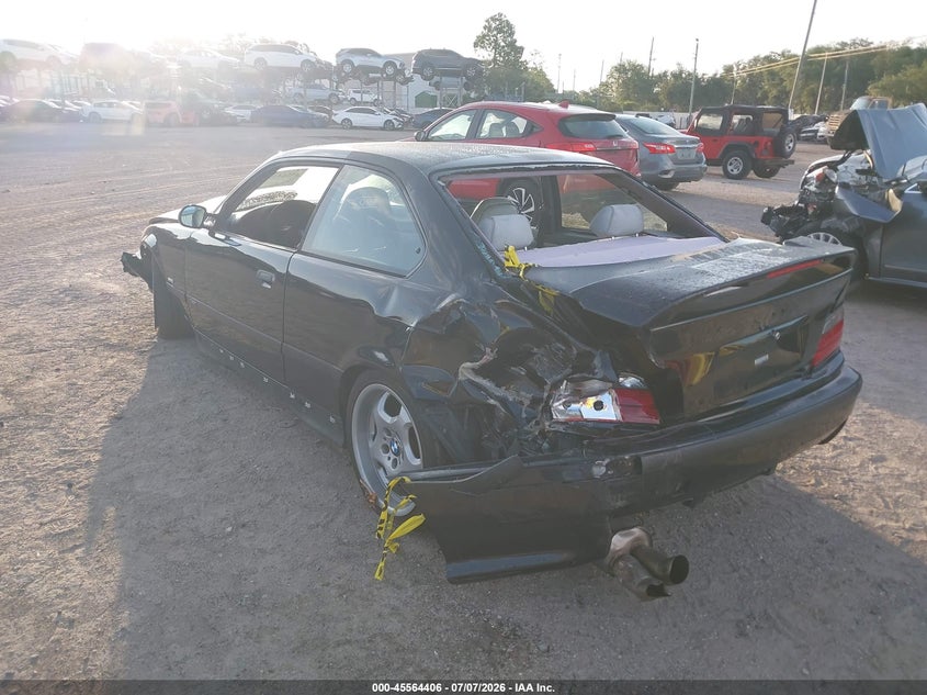 1999 BMW M3 VIN WBSBG9336XEY82893 IAAI salvage auction — FRONT & REAR, Rebuildable (Florida), sold $2,550 on 2026-08-01 (photo 3)