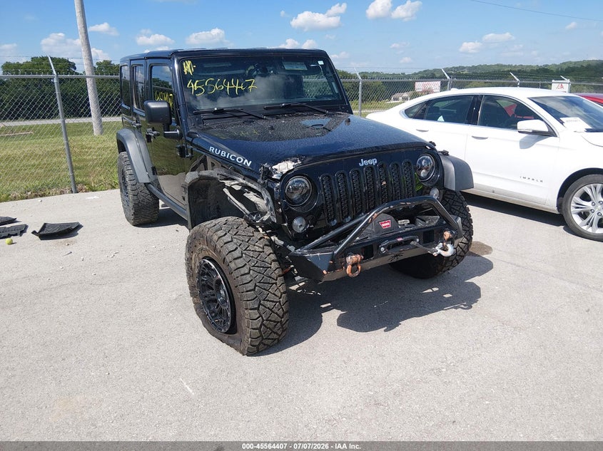 2018 Jeep Wrangler / VIN 1C4HJWFG8JL915718 — IAAI salvage auction photo