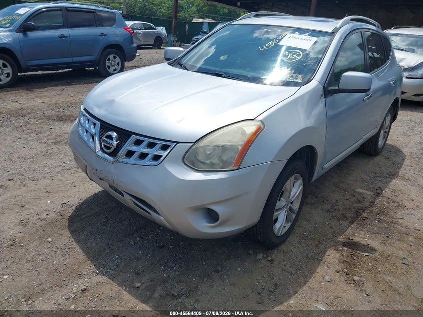 2013 Nissan Rogue VIN JN8AS5MV8DW129077 IAAI salvage auction — RIGHT FRONT, Mv-907A (New York), sold $400 on 2026-07-28 (photo 2)