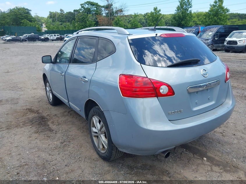 2013 Nissan Rogue VIN JN8AS5MV8DW129077 IAAI salvage auction — RIGHT FRONT, Mv-907A (New York), sold $400 on 2026-07-28 (photo 3)