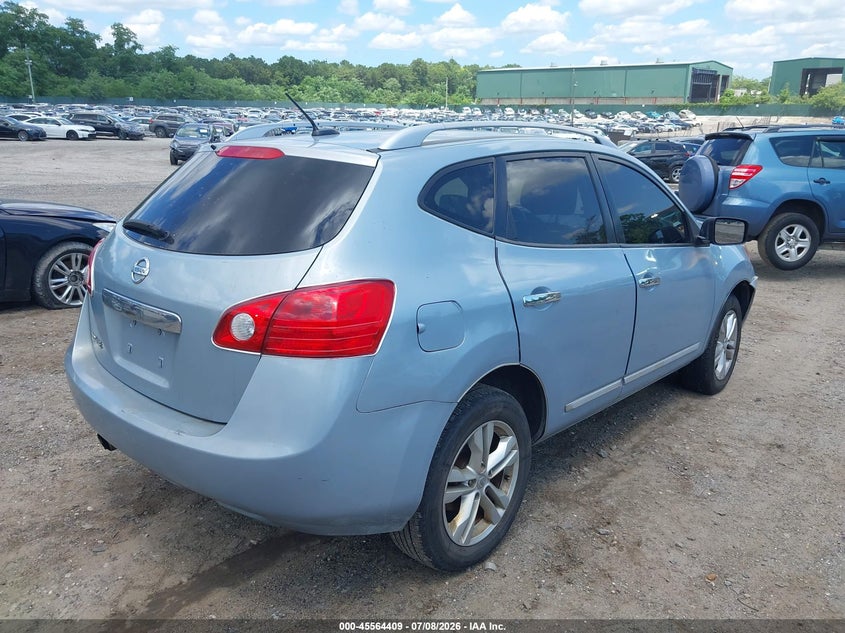 2013 Nissan Rogue VIN JN8AS5MV8DW129077 IAAI salvage auction — RIGHT FRONT, Mv-907A (New York), sold $400 on 2026-07-28 (photo 4)