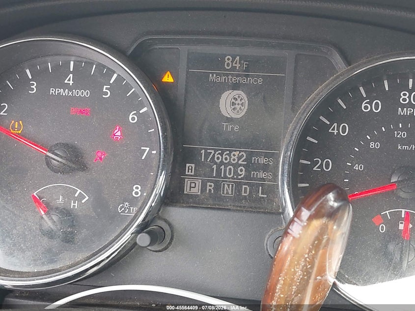 2013 Nissan Rogue VIN JN8AS5MV8DW129077 IAAI salvage auction — RIGHT FRONT, Mv-907A (New York), sold $400 on 2026-07-28 (photo 7)