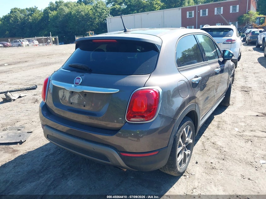 2016 Fiat 500x VIN ZFBCFXCT0GP337333 IAAI salvage auction — FRONT END, Salvage (Massachusetts), sold $125 on 2026-08-11 (photo 4)