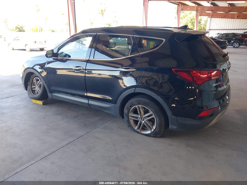 2017 Hyundai Santa fe VIN 5XYZU3LB2HG407205 IAAI salvage auction — NORMAL WEAR, Salvage Title, sold $1,625 on 2026-07-21 (photo 3)
