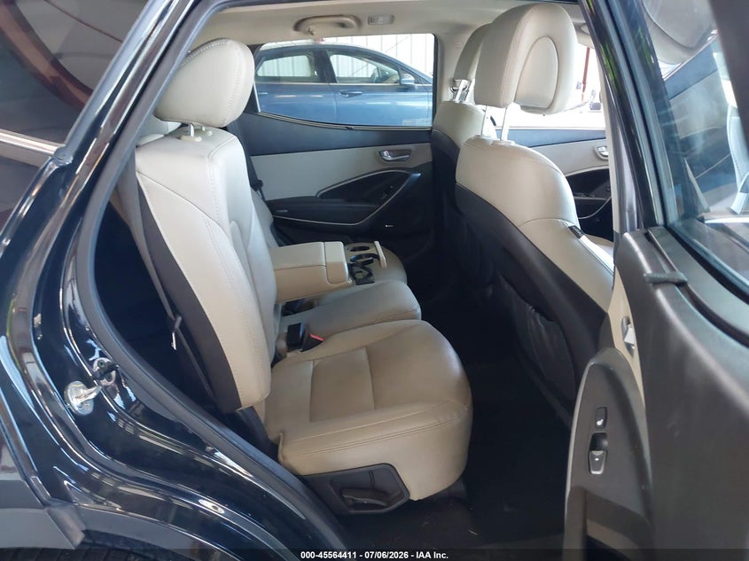 2017 Hyundai Santa fe VIN 5XYZU3LB2HG407205 IAAI salvage auction — NORMAL WEAR, Salvage Title, sold $1,625 on 2026-07-21 (photo 8)
