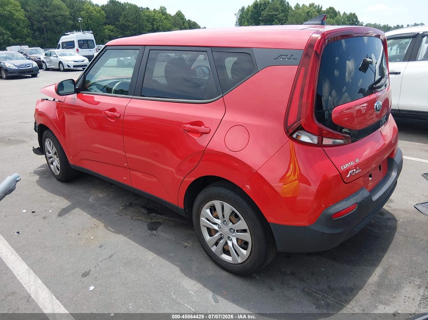 2020 Kia Soul VIN KNDJ23AU7L7722384 IAAI salvage auction — FRONT END, Salvage (North Carolina), sold $2,100 on 2026-07-30 (photo 3)
