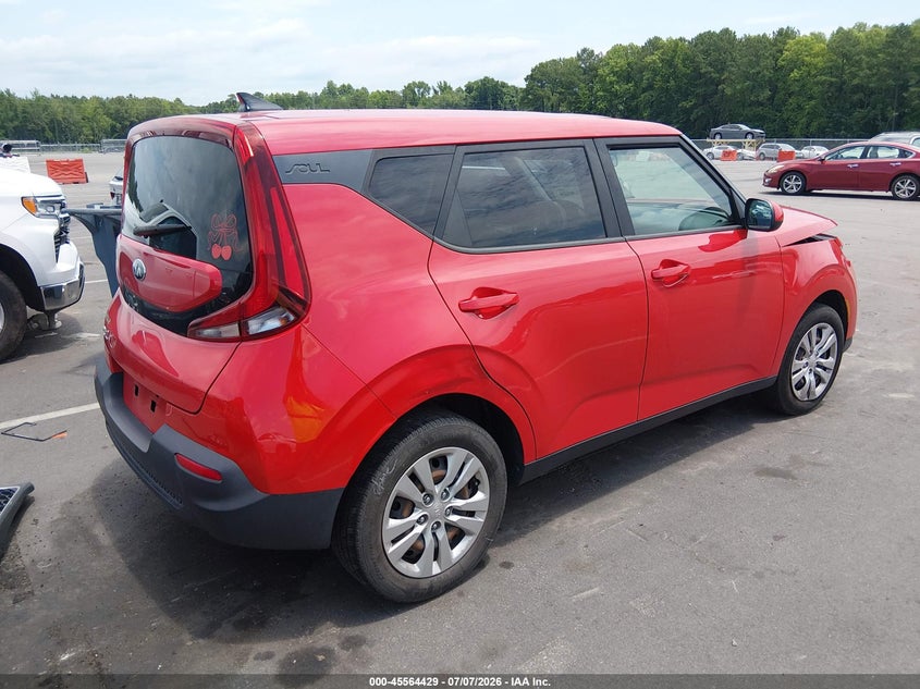 2020 Kia Soul VIN KNDJ23AU7L7722384 IAAI salvage auction — FRONT END, Salvage (North Carolina), sold $2,100 on 2026-07-30 (photo 4)