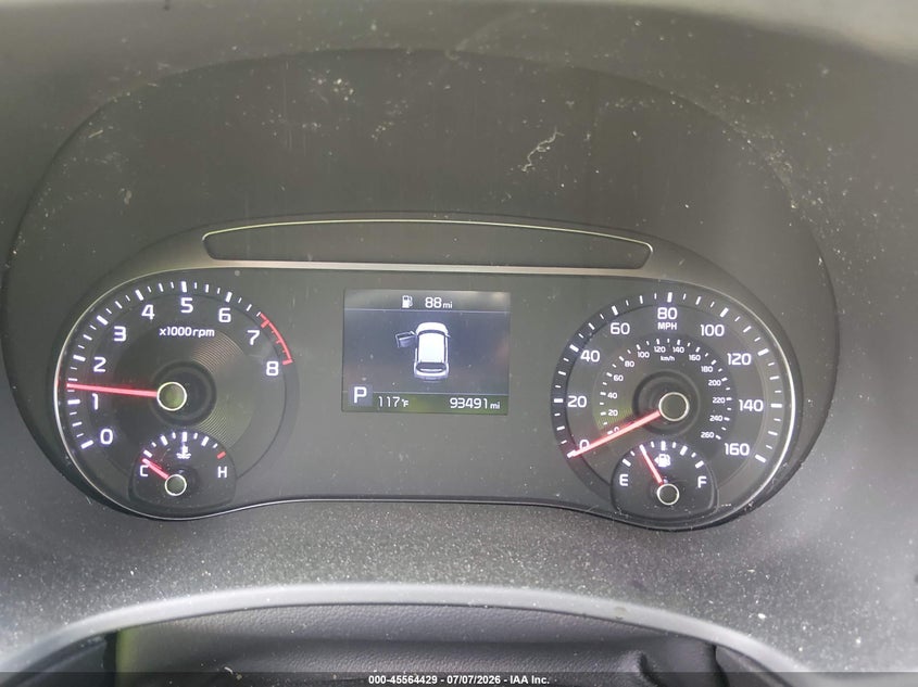 2020 Kia Soul VIN KNDJ23AU7L7722384 IAAI salvage auction — FRONT END, Salvage (North Carolina), sold $2,100 on 2026-07-30 (photo 7)