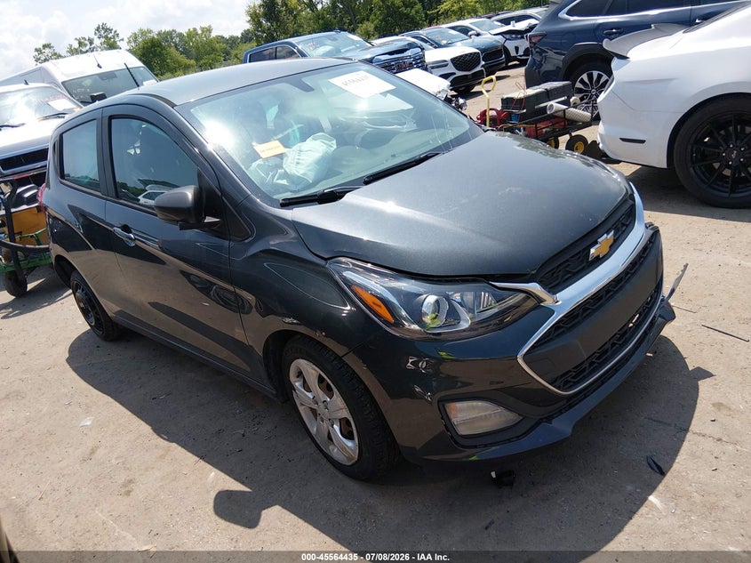 2019 Chevrolet Spark VIN KL8CB6SA7KC804709 IAAI salvage auction — FRONT END, Salvage (Ohio), sold $50 on 2026-07-28 (photo 1)