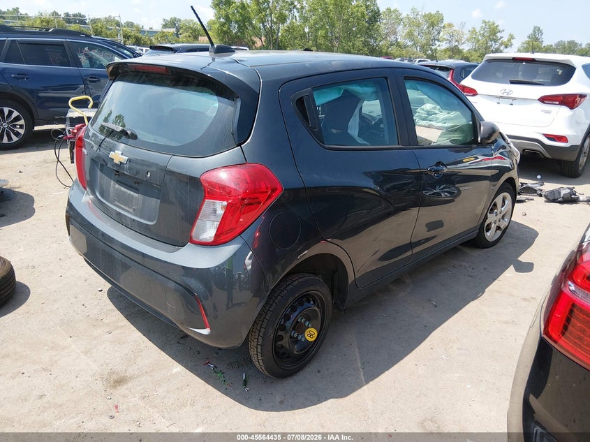 2019 Chevrolet Spark VIN KL8CB6SA7KC804709 IAAI salvage auction — FRONT END, Salvage (Ohio), sold $50 on 2026-07-28 (photo 4)