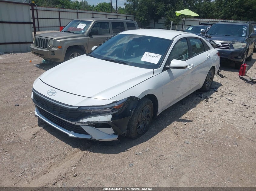 2024 Hyundai Elantra VIN KMHLM4DG9RU768819 IAAI salvage auction — REAR END, Certificate Of Destruction (Florida), sold $25 on 2026-07-23 (photo 2)