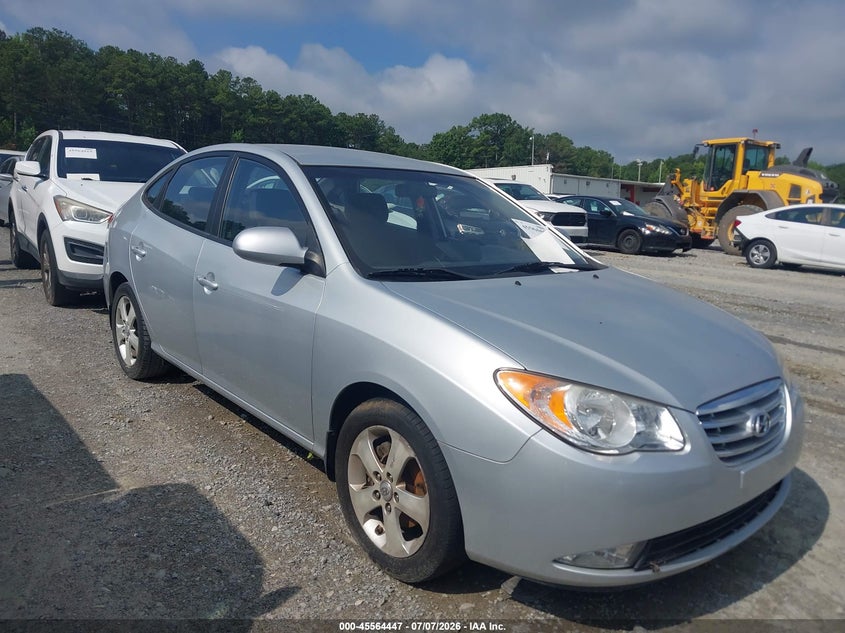 2010 Hyundai Elantra VIN KMHDU4AD0AU999577 IAAI salvage auction — NORMAL WEAR, Clear (Georgia), sold $825 on 2026-07-21 (photo 1)