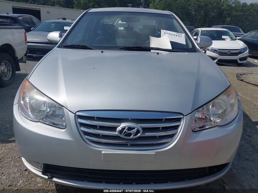 2010 Hyundai Elantra VIN KMHDU4AD0AU999577 IAAI salvage auction — NORMAL WEAR, Clear (Georgia), sold $825 on 2026-07-21 (photo 6)