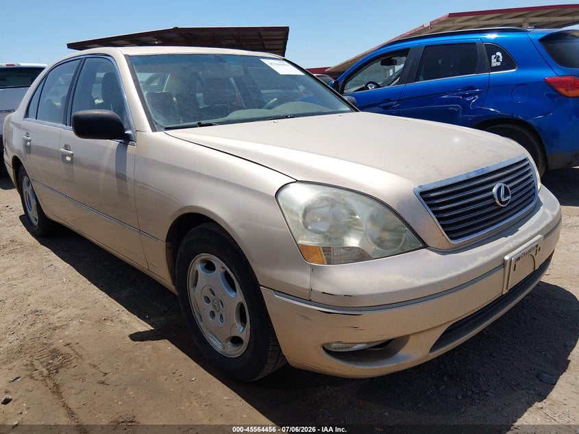 2001 Lexus Ls 430 VIN JTHBN30F510015867 IAAI salvage auction — NORMAL WEAR, Clear-Dealer Only (Arizona), sold $275 on 2026-07-28 (photo 1)