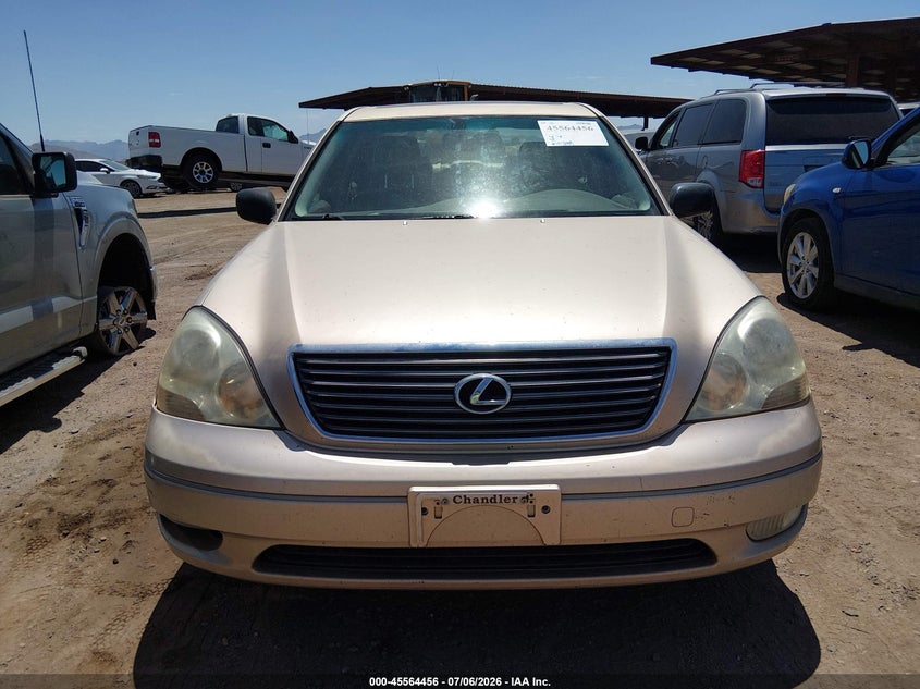 2001 Lexus Ls 430 VIN JTHBN30F510015867 IAAI salvage auction — NORMAL WEAR, Clear-Dealer Only (Arizona), sold $275 on 2026-07-28 (photo 6)