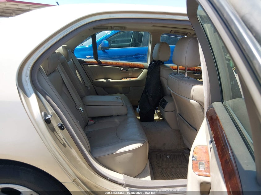 2001 Lexus Ls 430 VIN JTHBN30F510015867 IAAI salvage auction — NORMAL WEAR, Clear-Dealer Only (Arizona), sold $275 on 2026-07-28 (photo 8)