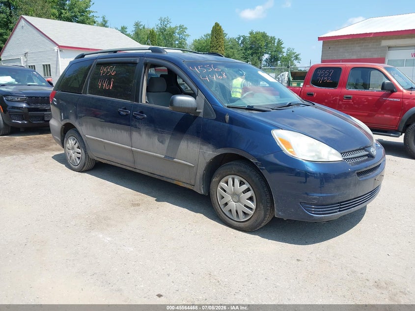 2004 Toyota Sienna VIN 5TDZA23C54S105478 IAAI salvage auction — NORMAL WEAR, Original (Maine), sold $325 on 2026-07-20 (photo 1)