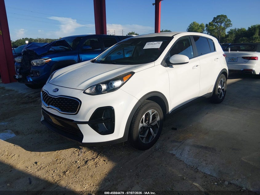 2021 Kia Sportage VIN KNDPM3AC8M7876728 IAAI salvage auction — SIDE, Certificate Of Destruction (Florida), sold $3,700 on 2026-08-02 (photo 2)