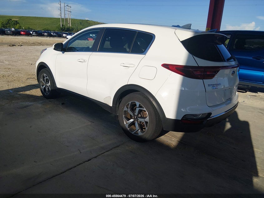 2021 Kia Sportage VIN KNDPM3AC8M7876728 IAAI salvage auction — SIDE, Certificate Of Destruction (Florida), sold $3,700 on 2026-08-02 (photo 3)