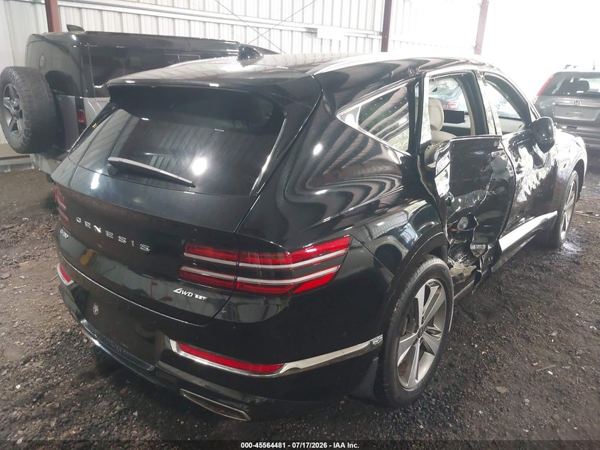2024 Genesis Gv80 VIN KMUHCESCXRU174613 IAAI salvage auction — LEFT & RIGHT, Salvage Title, sold $7,400 on 2026-09-17 (photo 4)