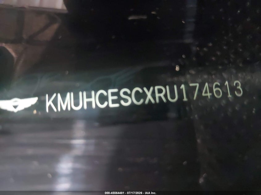 2024 Genesis Gv80 VIN KMUHCESCXRU174613 IAAI salvage auction — LEFT & RIGHT, Salvage Title, sold $7,400 on 2026-09-17 (photo 9)