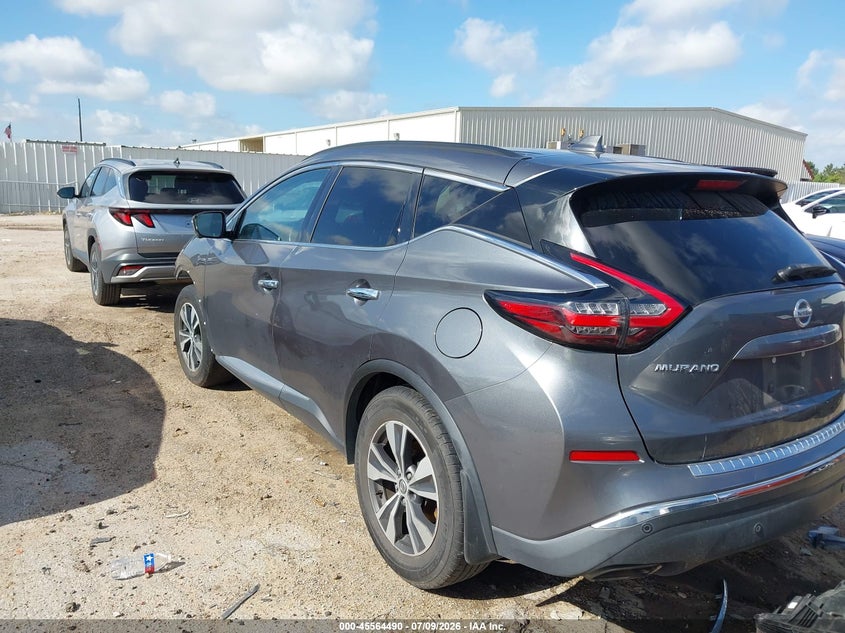 2020 Nissan Murano VIN 5N1AZ2BJ3LN168570 IAAI salvage auction — FRONT END, Salvage Title, sold $1,950 on 2026-09-03 (photo 3)