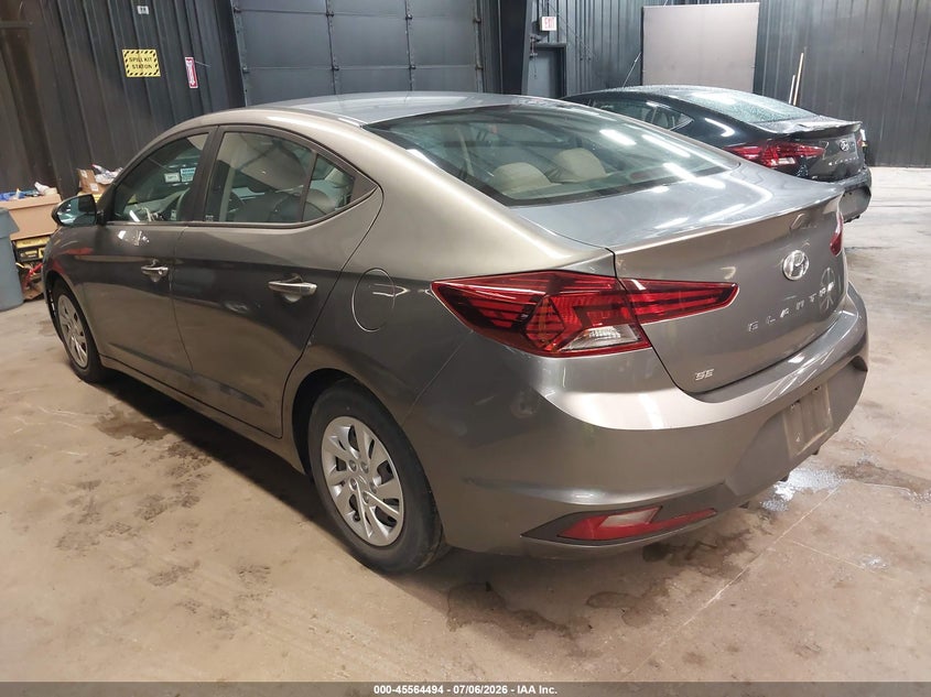 2019 Hyundai Elantra VIN 5NPD74LF7KH493024 IAAI salvage auction — SIDE, Sf97 (New York), sold $8,675 on 2026-08-20 (photo 3)
