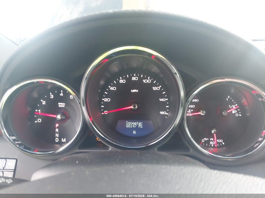 2013 Cadillac Cts VIN 1G6DS1E36D0109401 IAAI salvage auction — FRONT END, Clear (Indiana), sold $1,750 on 2026-08-26 (photo 7)