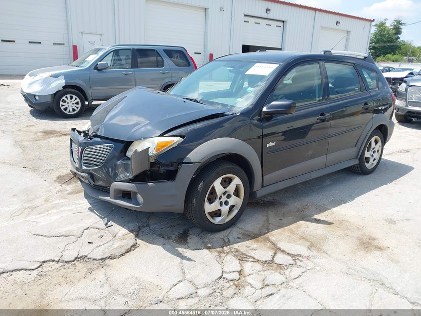 2007 Pontiac Vibe VIN 5Y2SL65857Z401695 IAAI salvage auction — FRONT END, Salvage (Illinois), sold $575 on 2026-08-25 (photo 2)