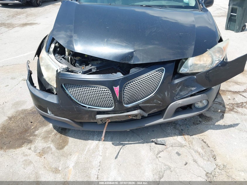 2007 Pontiac Vibe VIN 5Y2SL65857Z401695 IAAI salvage auction — FRONT END, Salvage (Illinois), sold $575 on 2026-08-25 (photo 6)