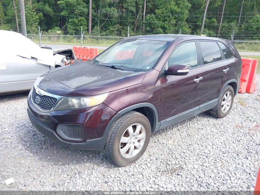 2011 Kia Sorento VIN 5XYKT3A11BG159003 IAAI salvage auction — LEFT FRONT, Clear (Mississippi), sold $1,700 on 2026-07-17 (photo 2)