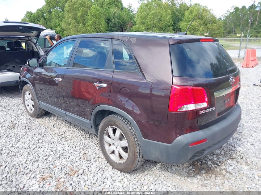 2011 Kia Sorento VIN 5XYKT3A11BG159003 IAAI salvage auction — LEFT FRONT, Clear (Mississippi), sold $1,700 on 2026-07-17 (photo 3)