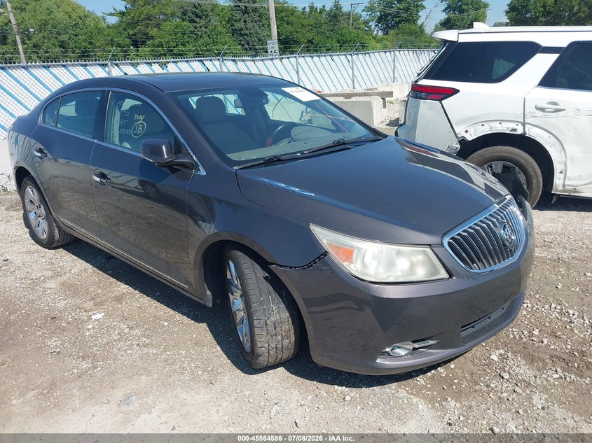 2013 Buick Lacrosse VIN 1G4GC5E32DF317427 IAAI salvage auction — LEFT FRONT, Salvage (Illinois), sold $500 on 2026-09-13 (photo 1)
