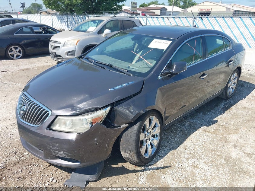 2013 Buick Lacrosse VIN 1G4GC5E32DF317427 IAAI salvage auction — LEFT FRONT, Salvage (Illinois), sold $500 on 2026-09-13 (photo 2)