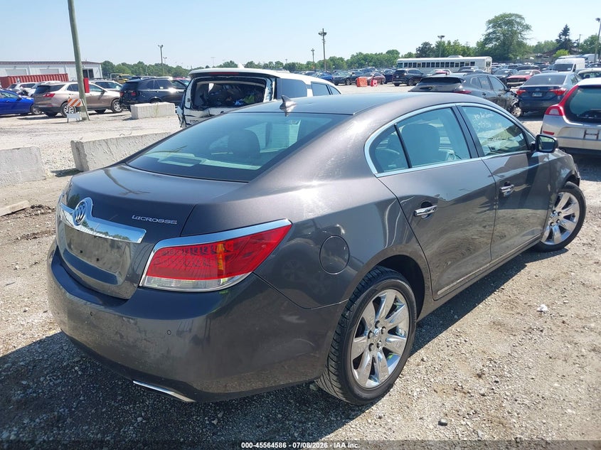2013 Buick Lacrosse VIN 1G4GC5E32DF317427 IAAI salvage auction — LEFT FRONT, Salvage (Illinois), sold $500 on 2026-09-13 (photo 4)