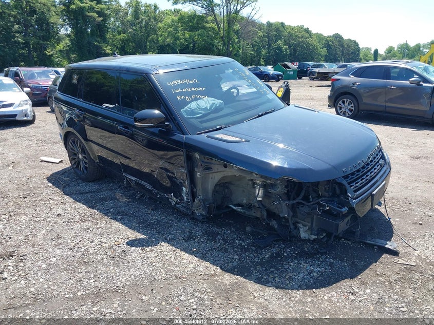 2016 Land rover Range rover sport VIN SALWR2EF7GA598495 IAAI salvage auction — RIGHT SIDE, Clear (New York), sold $3,250 on 2026-07-21 (photo 1)
