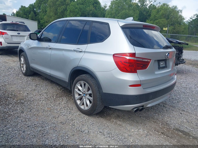 2013 BMW X3 VIN 5UXWX9C58D0A20795 IAAI salvage auction — UNKNOWN, Clear (Mississippi), sold $300 on 2026-07-17 (photo 3)