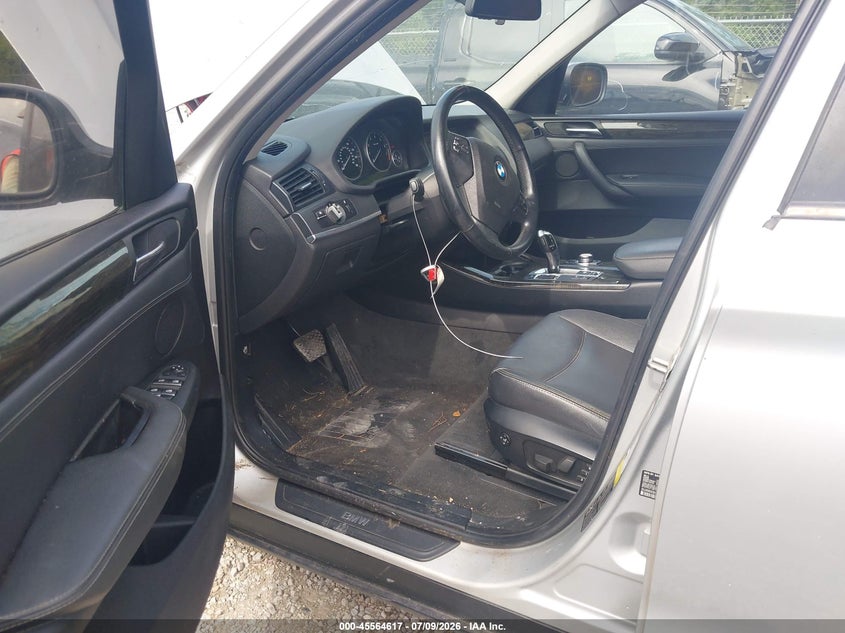 2013 BMW X3 VIN 5UXWX9C58D0A20795 IAAI salvage auction — UNKNOWN, Clear (Mississippi), sold $300 on 2026-07-17 (photo 6)