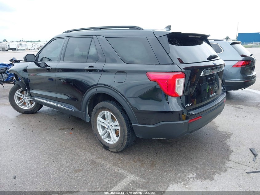2024 Ford Explorer VIN 1FMSK8DH4RGA20401 IAAI salvage auction — FRONT END, Salvage (Nebraska), sold $4,300 on 2026-08-25 (photo 3)
