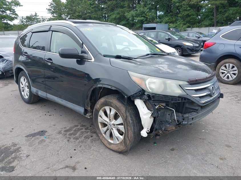 2012 Honda Cr-v VIN JHLRM4H72CC023080 IAAI salvage auction — FRONT END, Salvage Title, sold $1,600 on 2026-07-30 (photo 1)