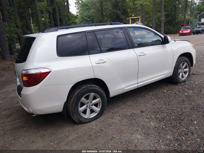 2008 Toyota Highlander VIN JTEES41A882024430 IAAI salvage auction — NORMAL WEAR, Clear (Virginia), sold $375 on 2026-07-21 (photo 4)