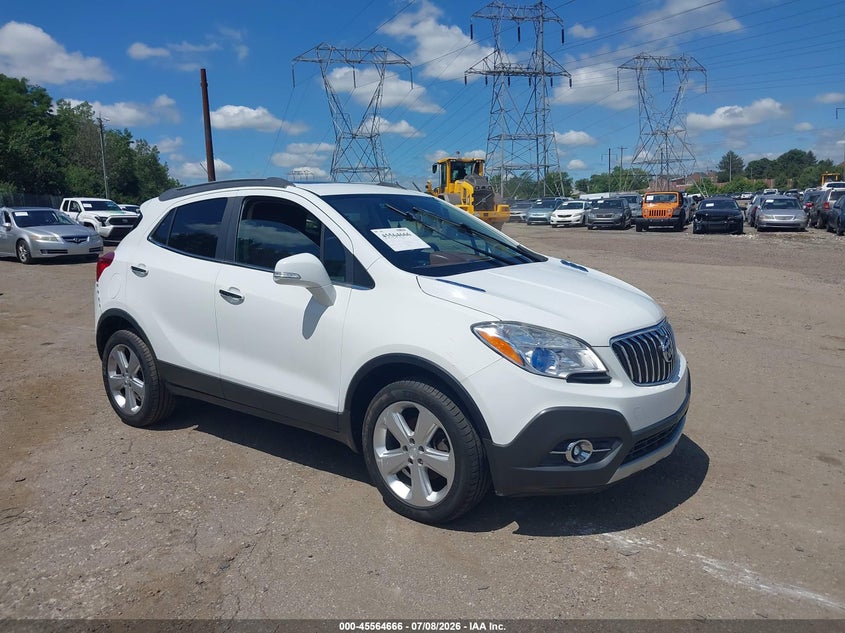 2016 Buick Encore VIN KL4CJGSB3GB648331 IAAI salvage auction — UNKNOWN, Salvage Title, sold $825 on 2026-08-03 (photo 1)