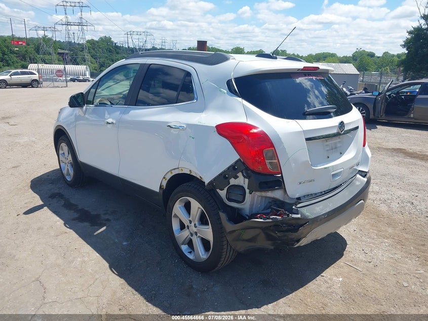 2016 Buick Encore VIN KL4CJGSB3GB648331 IAAI salvage auction — UNKNOWN, Salvage Title, sold $825 on 2026-08-03 (photo 3)