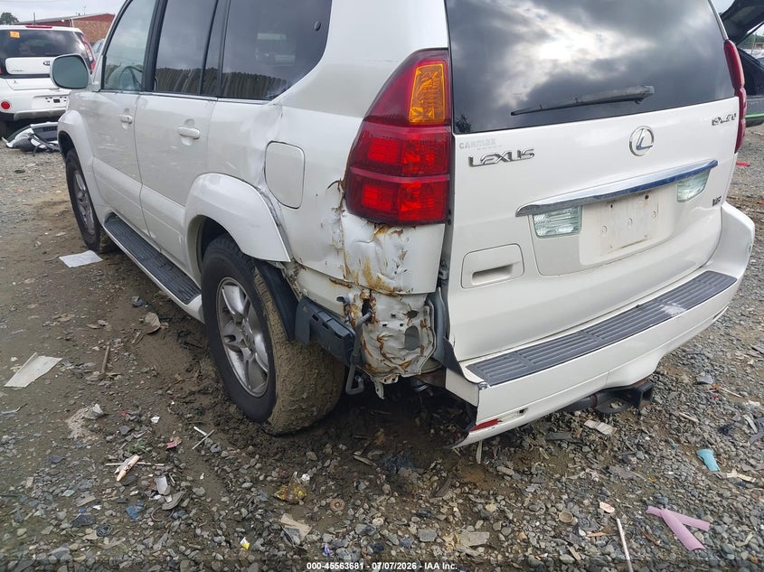 2004 Lexus Gx 470 VIN JTJBT20X940064601 IAAI salvage auction — NORMAL WEAR, Clear (Virginia), sold $2,000 on 2026-07-20 (photo 6)